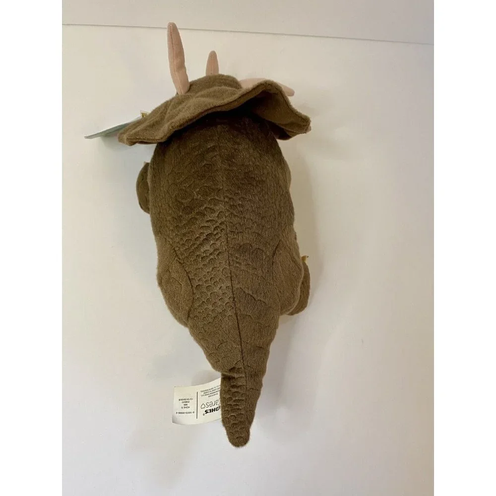 Kohls Cares Triceratops Dinosaur Plush Stuffed Animal‎ Little Golden Book W/ Tag